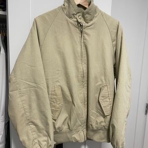 Vintage tan and plaid jacket